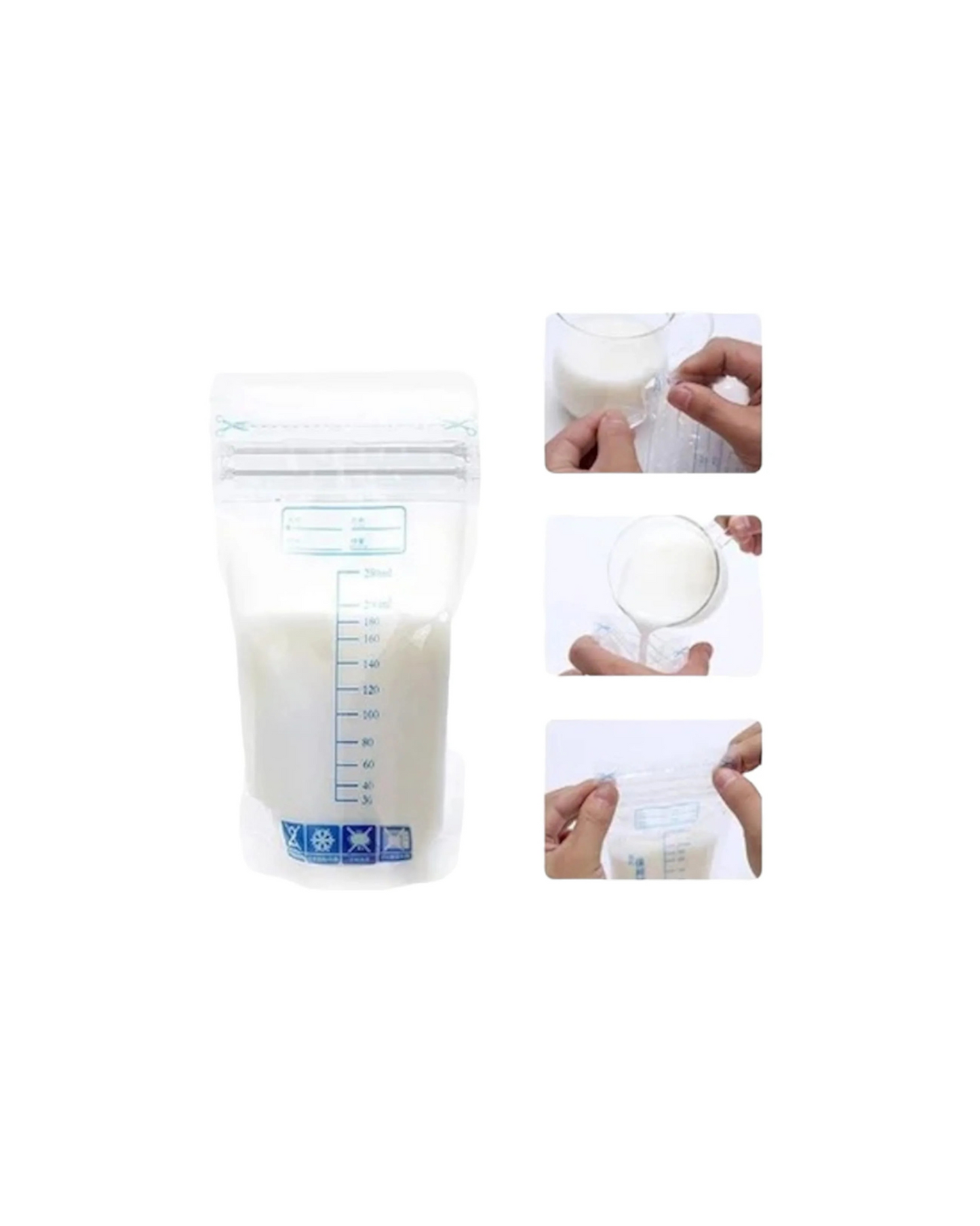 Bolsas para almacenar leche materna (30)